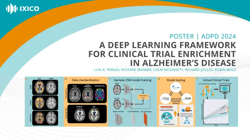 A Deep Learning Framework For Clinical Trial Enrichment in Alzheimer’s Disease